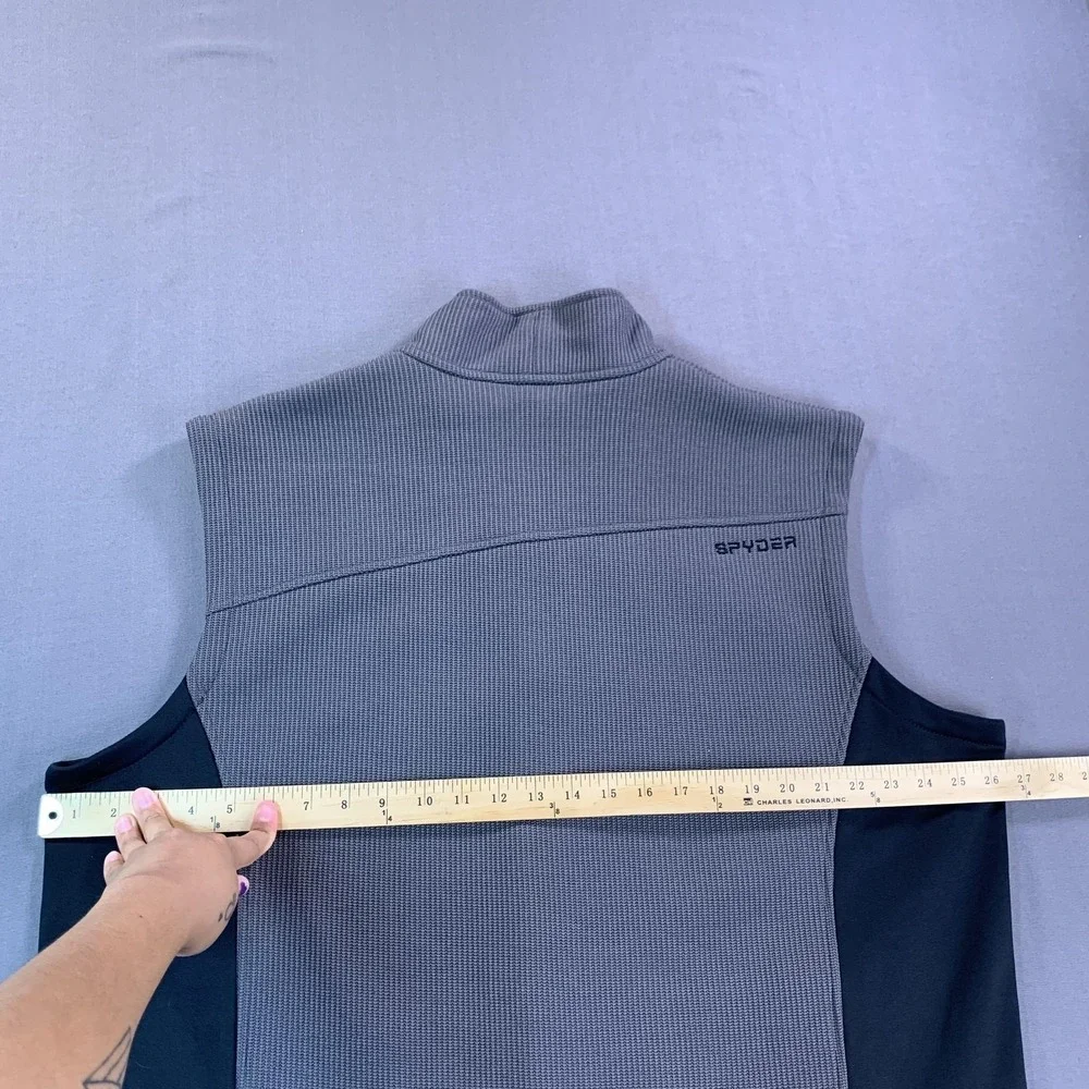 Spyder Constant Mid Weight Core Sweater Men‎ XXL Vest Full Zip Ski Lined Fleece